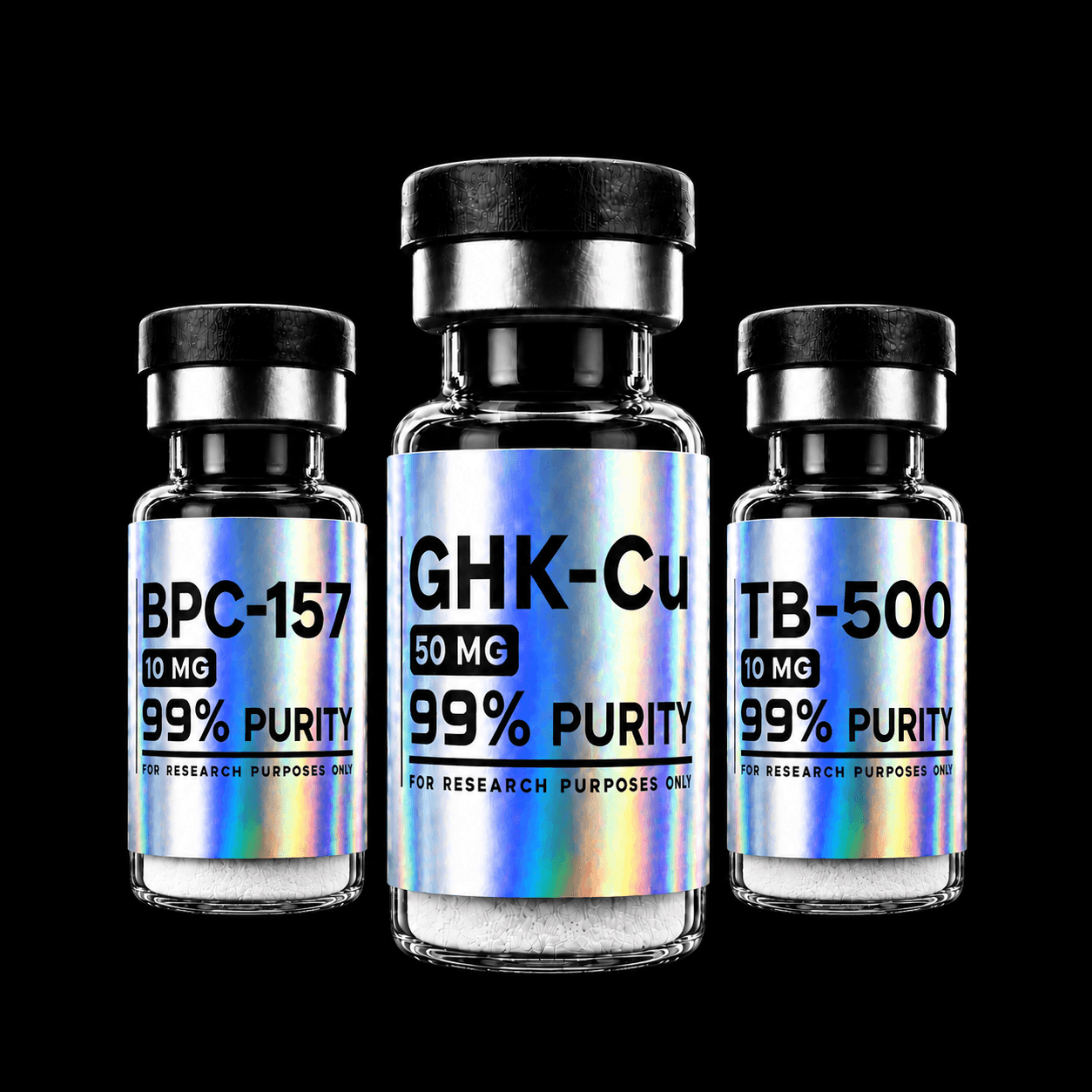 Wolverine Stack — GHK-Cu, BPC-157, TB-500